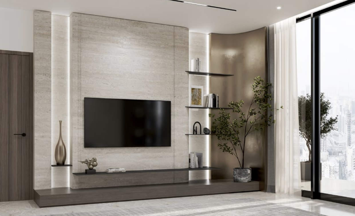 Contemporary living room