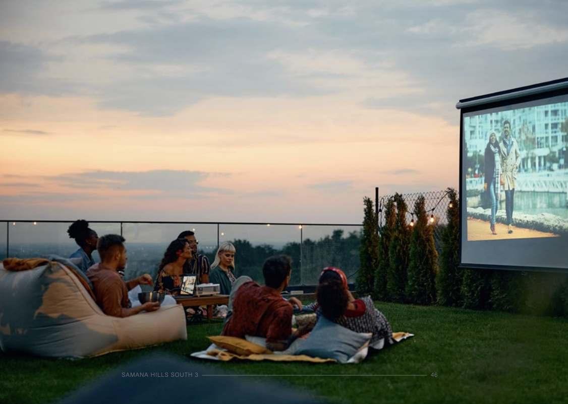 Rooftop cinema